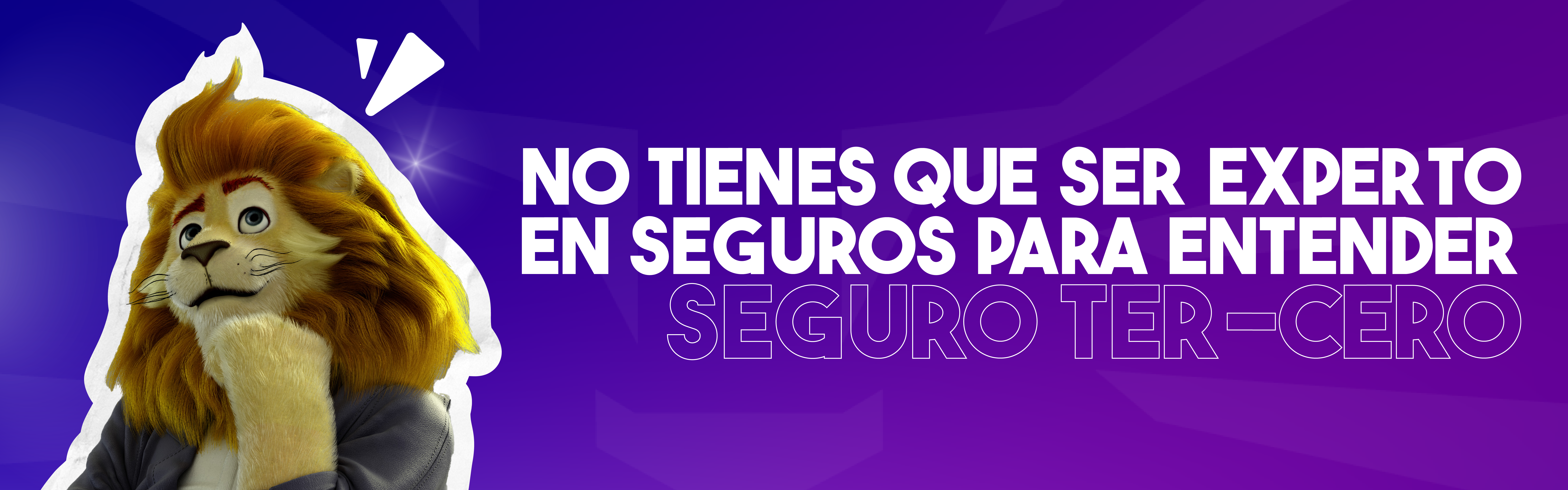 No tienes que ser experto en seguros para entender Seguro Ter-cero
